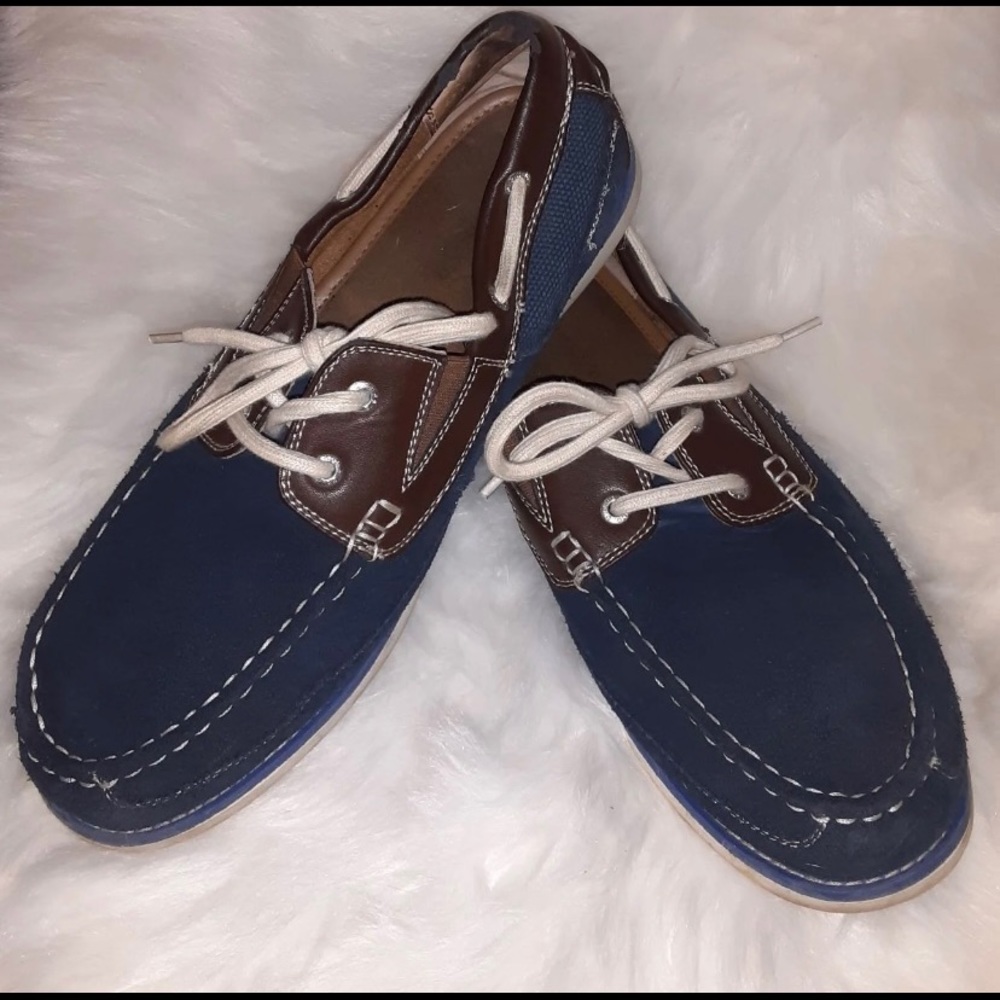 G.H. Bass & Co. Boat Shoes Leather Men's Size 11.5